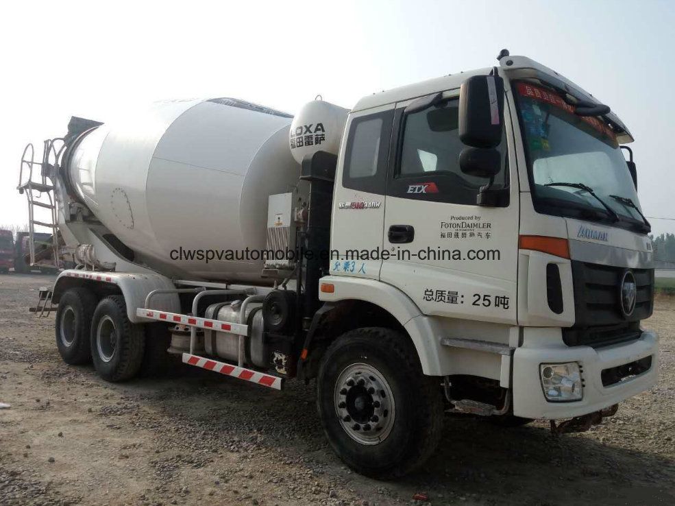 Foton 10 Wheels 6 Cubic Meters Cement Mixer Co<em></em>ncrete Delivery Truck