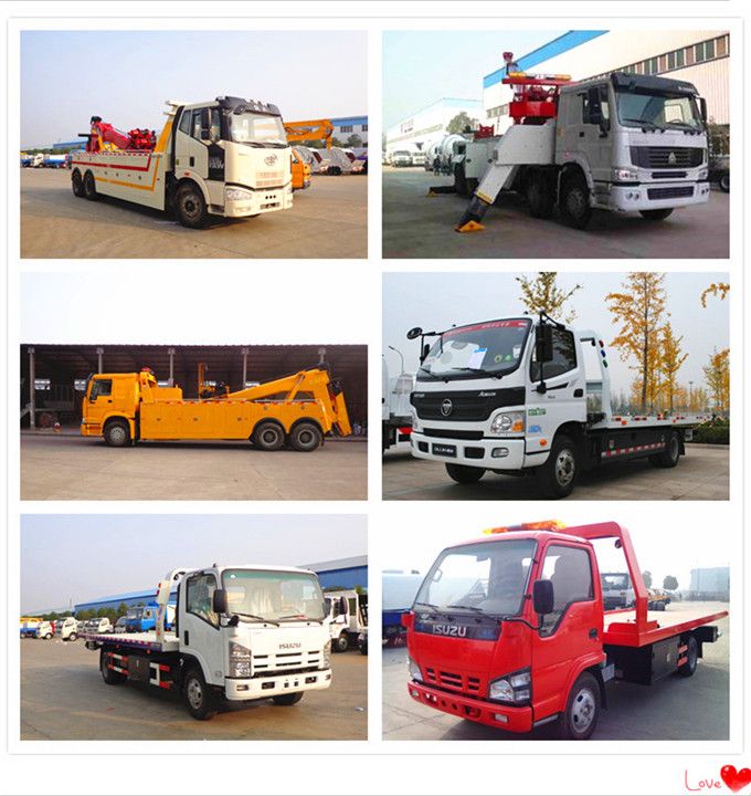 Isuzu 6 Wheel Light Duty Road Wrecker