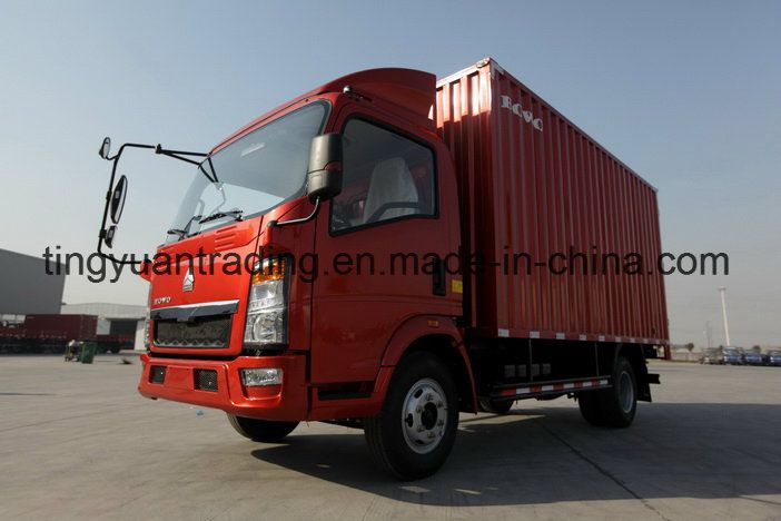 HOWO 4X2 Box Light Truck 85HP