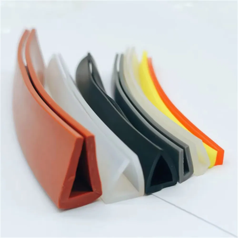Customized High Temperature Resistant EPDM Rubber Foam Sealing Strip Circular Section Silicone Foam Sealing Strip