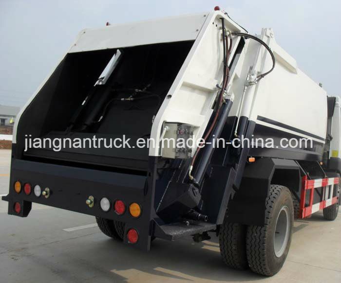 FAW 5 Cubic Meters Small Garbage Trucks with Rear Compactor