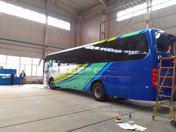 12 Meters Long Distance Passenger Transportation Bus with 65 Seats