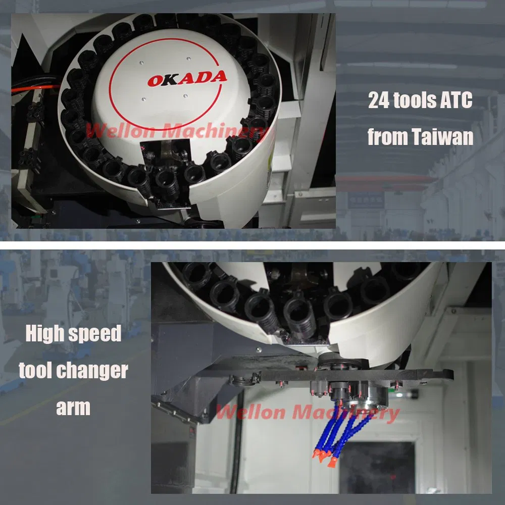 Vmc1160 4th Axis 5th Axis CNC Vertical Machining Center CNC Milling Machine Price