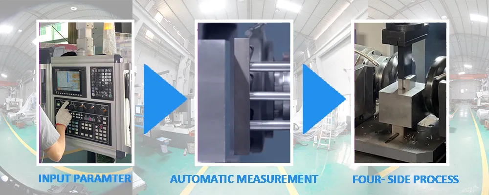 CNC Lathe Machine Tool for Mold Base Milling and Cutting