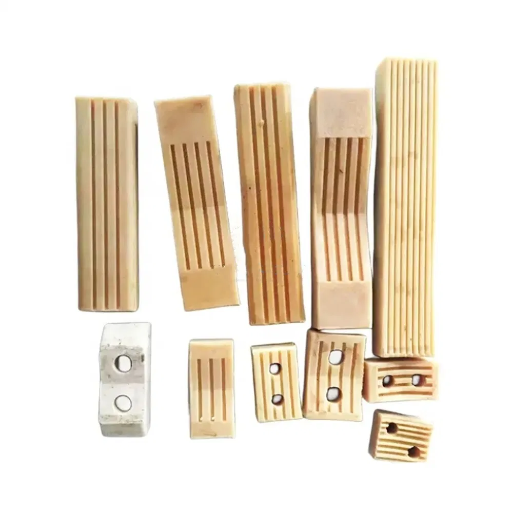 Plastic Pipe/Profile Conveyor Traction /Haul off Machine Rubber Block Silicone Block Traction Block