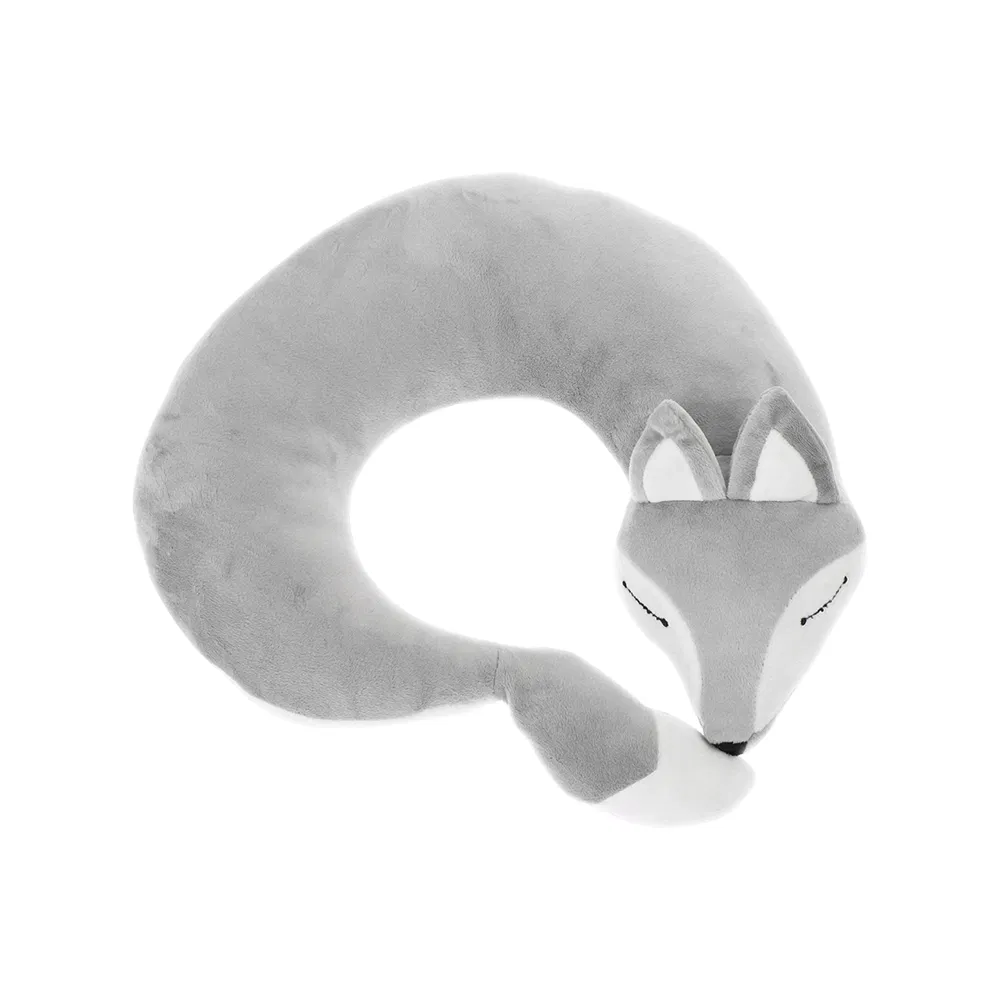 Lovely Fox Animal Cotton Plush U-Shaped Neck Pillow