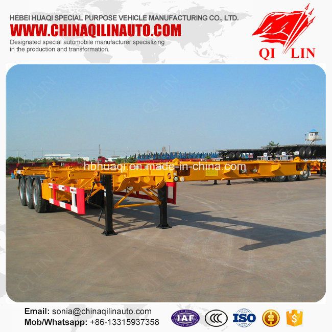 Good Quality 40FT Skeleton Semi Trailer with CCC ISO Certificate