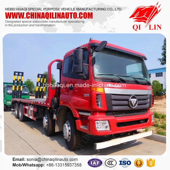 Foton Auman LHD 8X4 24 Tons Payload Lowbed Truck