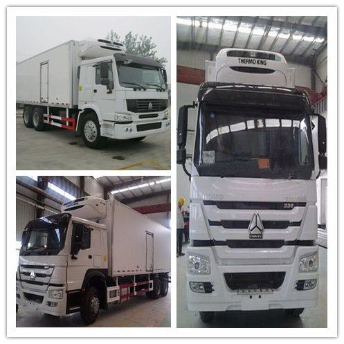 Sinotruk 6X4 266HP-371HP Refrigerated Wheel Truck Mobile Food Truck Wheel