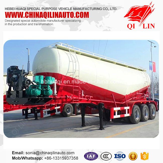 Widely Used 10 Tons Co<em></em>ncrete Powder Transport Tanker Semi Trailer