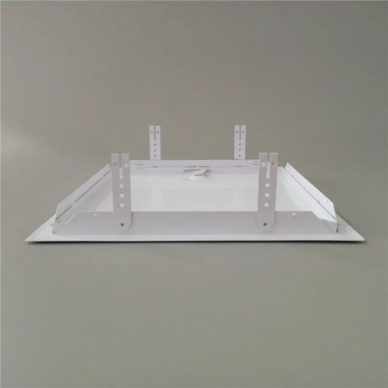 Square Shape Plastic Key Latch Steel Access Panel