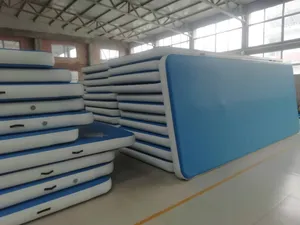 Professional Blue Inflatable Gymnastics Floor Inflatable Tumble Floor for Gym Inflatable Professional Blue Inflatable Gymnastics Floor Inflatable Tumble Floor for Gym Inflatable