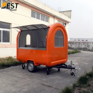 Food Trailer with Corlourful Painting Outlook Ce Approved Food Trailer with Corlourful Painting Outlook Ce Approved