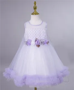 Summer Short A-Line Mesh Patchwork Children Dress Summer Short A-Line Mesh Patchwork Children Dress