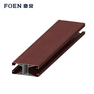 Custom Anodized Aluminum Profiles for External Roller Shutter Doors Custom Anodized Aluminum Profiles for External Roller Shutter Doors