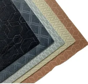 Hight Quality New Customized Quilted Leather for Car Floor Mat 8mm Foam 28d Sponge Leather Cuero Hight Quality New Customized Quilted Leather for Car Floor Mat 8mm Foam 28d Sponge Leather Cuero
