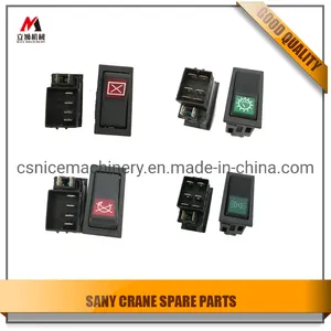 A241200000536 Rocker Switch for Sany Truck Crane /Sany Rocker Switch A241200000536 Rocker Switch for Sany Truck Crane /Sany Rocker Switch