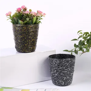 Hot Sale Non-Toxic Tasteless Home Garden Decoration Frosted Smooth Plant Plastic Flower Pots Hot Sale Non-Toxic Tasteless Home Garden Decoration Frosted Smooth Plant Plastic Flower Pots