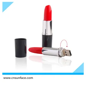 Female Promotional Gift Lipstick Shape USB Flash Drive Female Promotional Gift Lipstick Shape USB Flash Drive