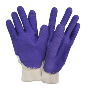 Good Sell Latex 3/4 Coating Foam Finish 100%Cotton Liner Comfortable Safety Gloves Good Sell Latex 3/4 Coating Foam Finish 100%Cotton Liner Comfortable Safety Gloves