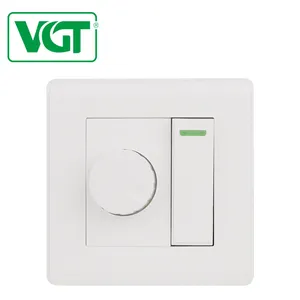 PC Panel 1 Gang Wall Switch 300W 1 Gang Fan Dimmer Switch PC Panel 1 Gang Wall Switch 300W 1 Gang Fan Dimmer Switch