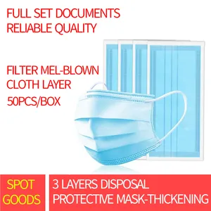 Disposable Three-Layer Mask Disposable Three-Layer Mask