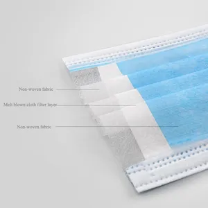 Disposable Face Mask - 3ply Masks with Comfortable Earloop Disposable Face Mask - 3ply Masks with Comfortable Earloop