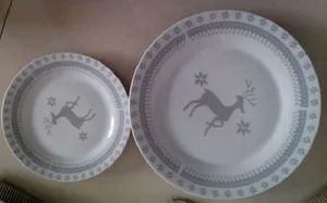 Newest Christmas Design Dinnerware Plate Set, 12PCS Newest Christmas Design Dinnerware Plate Set, 12PCS