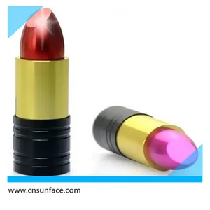 Female Promotional Gift Metal Lipstick Shape USB Flash Drive Female Promotional Gift Metal Lipstick Shape USB Flash Drive