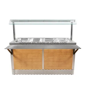 Professional Kitchen Equipment Manufacturer 6 Pans Counter Top Electric Bain Marie Professional Kitchen Equipment Manufacturer 6 Pans Counter Top Electric Bain Marie
