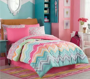 New Bedding Set for Kids Pink Color Cartoon Child Bedding Comforter Set with Pillowcase New Bedding Set for Kids Pink Color Cartoon Child Bedding Comforter Set with Pillowcase