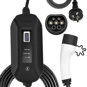 Fisher Portable EV Charging Black Box EV Charger 16A Fisher Portable EV Charging Black Box EV Charger 16A