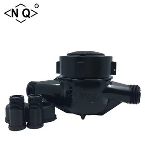 Plastic ABS Multi Jet Wet Dial Water Meter DN20 for Cold Water Plastic ABS Multi Jet Wet Dial Water Meter DN20 for Cold Water