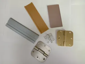 High Quality Precision CNC Machining Aluminum Hinges with Various Anodized Colors Used in Furniture and Industrial Equipment High Quality Precision CNC Machining Aluminum Hinges with Various Anodized Colors Used in Furniture and Industrial Equipment