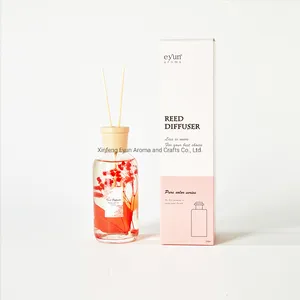 Eyun Reed Diffuser Aroma Freshener with Preserved Florwer Eyun Reed Diffuser Aroma Freshener with Preserved Florwer