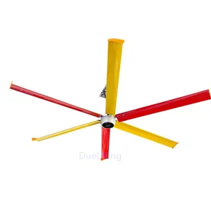 5 Blades 12FT Industrial Commercial Hvls Ceiling Fan for Fitness 5 Blades 12FT Industrial Commercial Hvls Ceiling Fan for Fitness