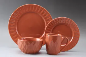 16PCS Wholesale Round Shape Cheap Fine Dinnerware Ceramic Dinnerware Set 16PCS Wholesale Round Shape Cheap Fine Dinnerware Ceramic Dinnerware Set