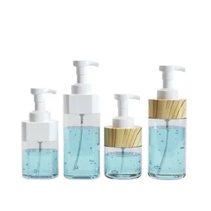 Luxury Cleaner Face 300/500ml Transparent Foam Bottle Luxury Cleaner Face 300/500ml Transparent Foam Bottle