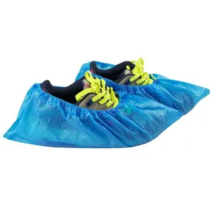 30g CPE Shoe Cover Machine Made Diposable Elastic Shoecover 30g CPE Shoe Cover Machine Made Diposable Elastic Shoecover