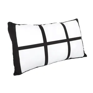 6 Photo Panel Sublimation Printing Soft Plush Pillow Case Cushion Cover 6 Photo Panel Sublimation Printing Soft Plush Pillow Case Cushion Cover