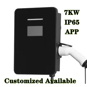 7kw 32A Wall-Mounted AC EV Charger for Electric Vehicle with 1 Year Warranty 7kw 32A Wall-Mounted AC EV Charger for Electric Vehicle with 1 Year Warranty