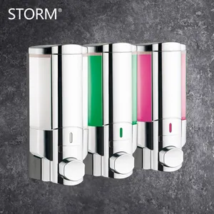 350ml*3 Wall Mounted Automatic Liquid Soap Dispenser Ware Soap Hand Sanitizer Dispenser 350ml*3 Wall Mounted Automatic Liquid Soap Dispenser Ware Soap Hand Sanitizer Dispenser