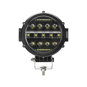 Wholesale 12V 4X4 Offroad Modular Round Spot Work Light Bar LED Auxiliary Driving Worklight Wholesale 12V 4X4 Offroad Modular Round Spot Work Light Bar LED Auxiliary Driving Worklight