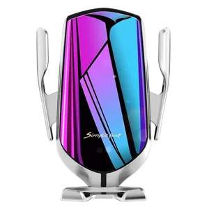 Infrared Induction Clamping Qi Wireless Car Charger Holder for Phone Fast Charging Infrared Induction Clamping Qi Wireless Car Charger Holder for Phone Fast Charging