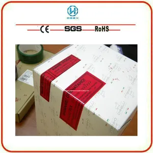 Factory Security Printing Tamper Evident Tape Factory Security Printing Tamper Evident Tape