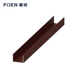 Anodized Aluminum Profile with Deep Process Anodized Aluminum Profile with Deep Process