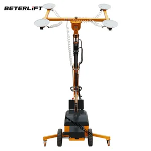 Glazing Lifting with Rough Terrain Wheels Used in Uneven Grass Ground 800kg Heavy Duty Rug Vacuum Material Handling Lifter Glazing Lifting with Rough Terrain Wheels Used in Uneven Grass Ground 800kg Heavy Duty Rug Vacuum Material Handling Lifter