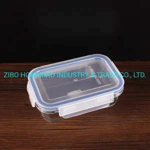 380ml Rectangular Pyrex Glass Storage Container Box Prep Meal Box with PP Lid 380ml Rectangular Pyrex Glass Storage Container Box Prep Meal Box with PP Lid