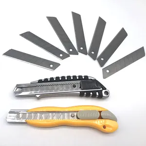 Metal 18mm Cutter Knife Heavy Duty Tool Safety Knife Metal 18mm Cutter Knife Heavy Duty Tool Safety Knife