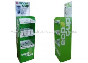 Pop Advertising Cardboard Coffee Floor Display (ENTD176) Pop Advertising Cardboard Coffee Floor Display (ENTD176)